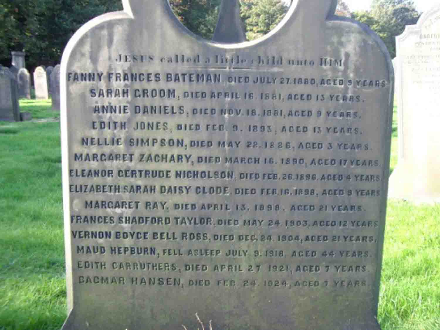 Orphans Grave (D 134 & 5)